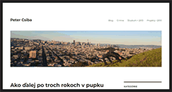 Desktop Screenshot of csip.sk